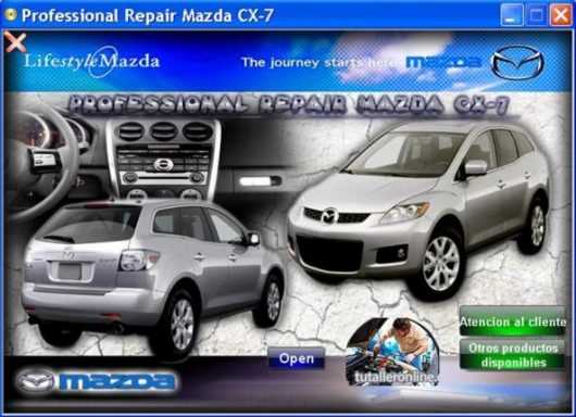 mazda cx 7 repair manual