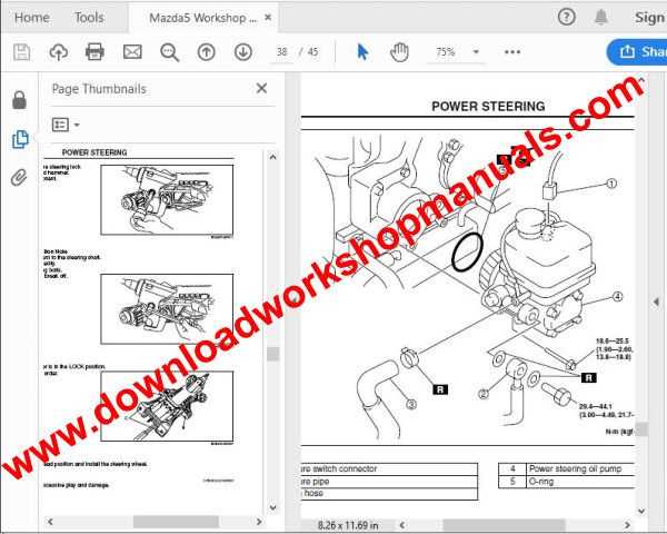 mazda premacy repair manual