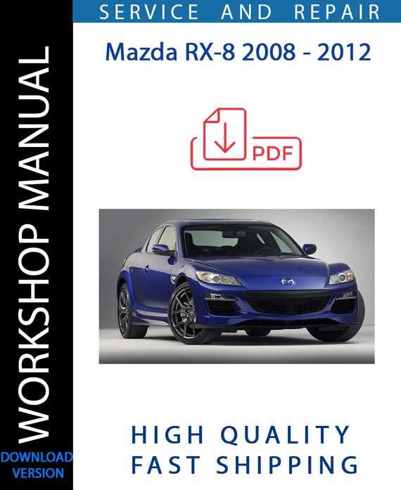 mazda rx 8 repair manual