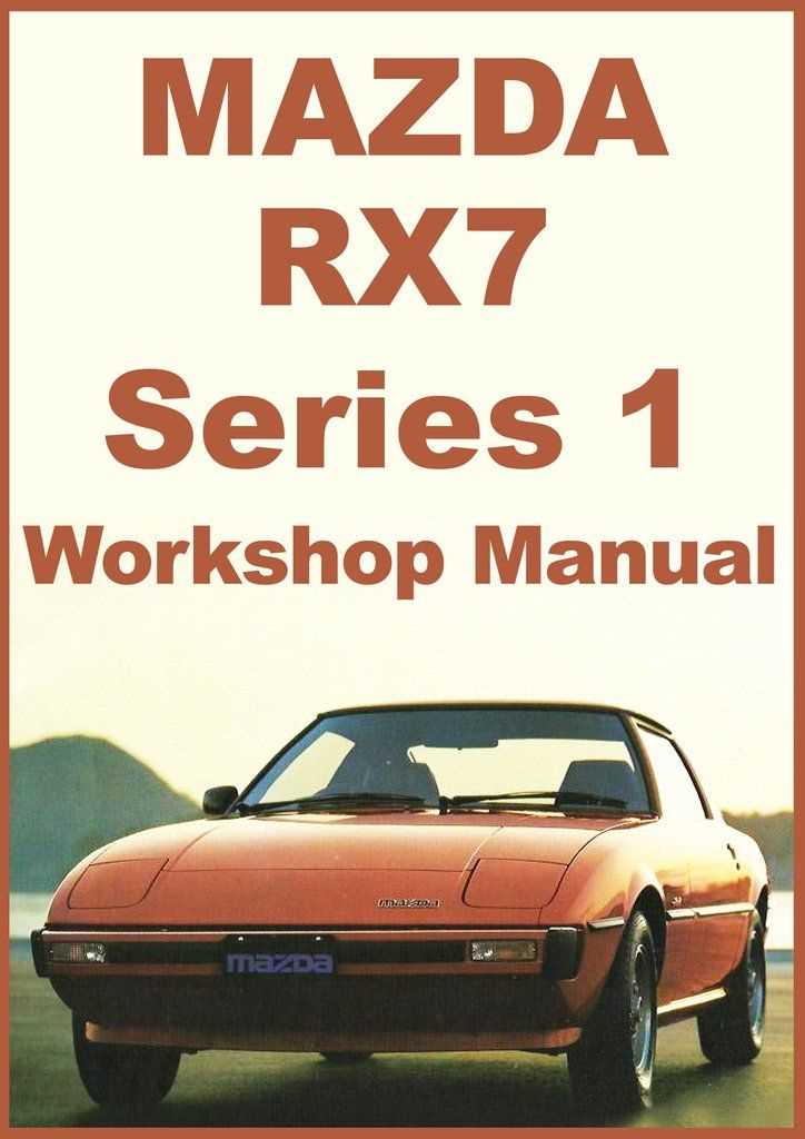 mazda rx7 repair manual