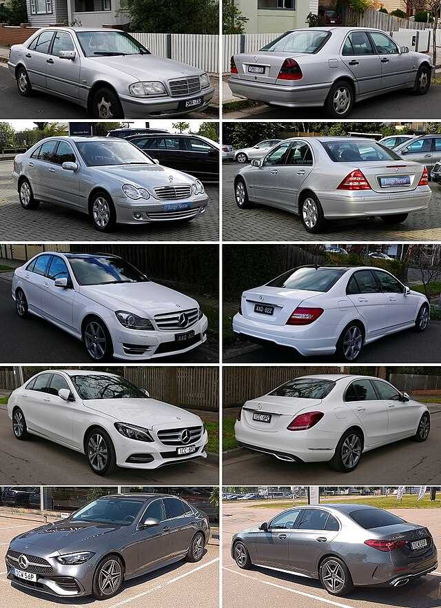 mercedes benz repair manual c class w202 w203 all model