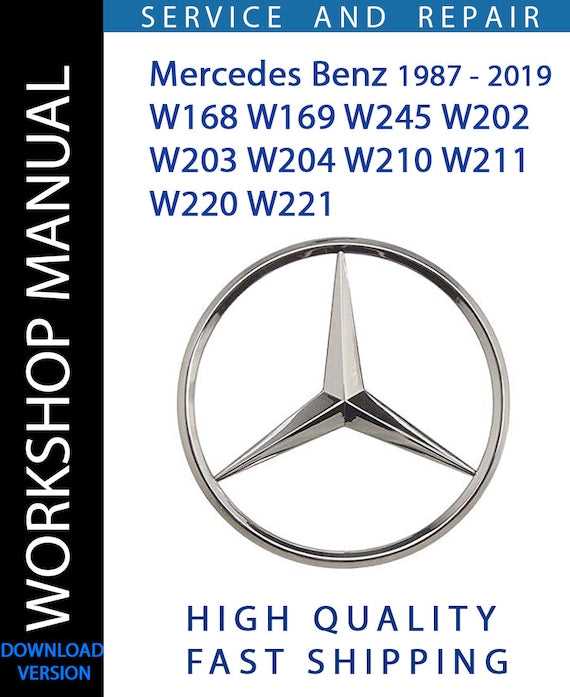 mercedes benz repair manual c class w202 w203 all model