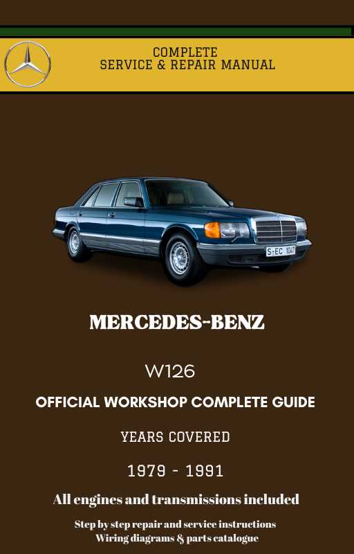 mercedes benz repair manuals