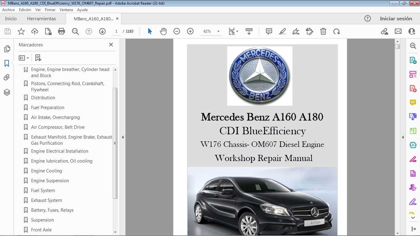 mercedes benz w202 repair manual