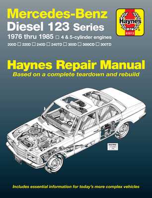 mercedes diesel repair manual