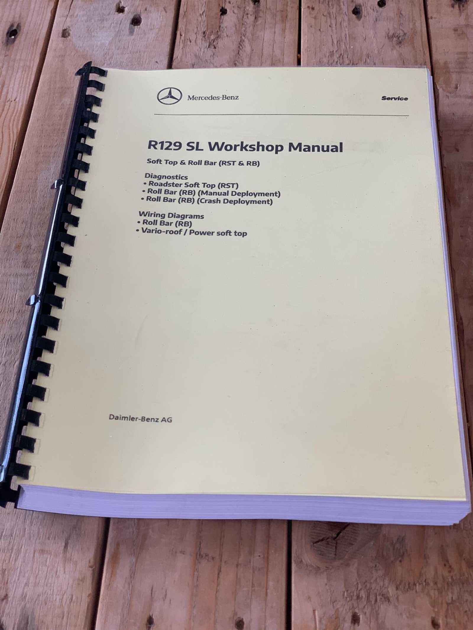 mercedes r230 repair manual