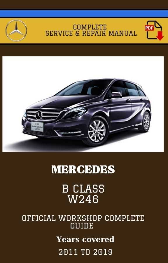 mercedes repair service manual