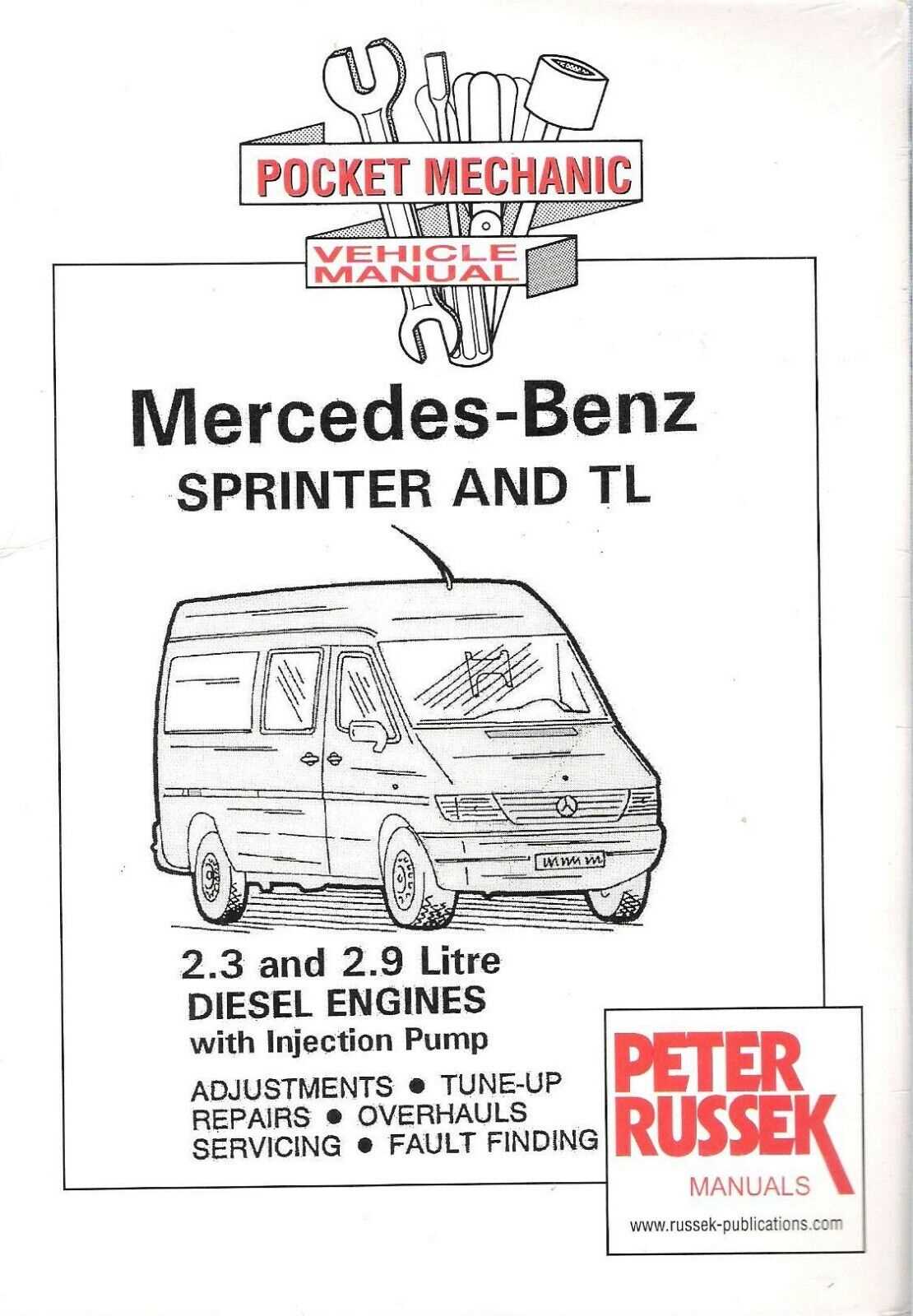 mercedes sprinter repair manual