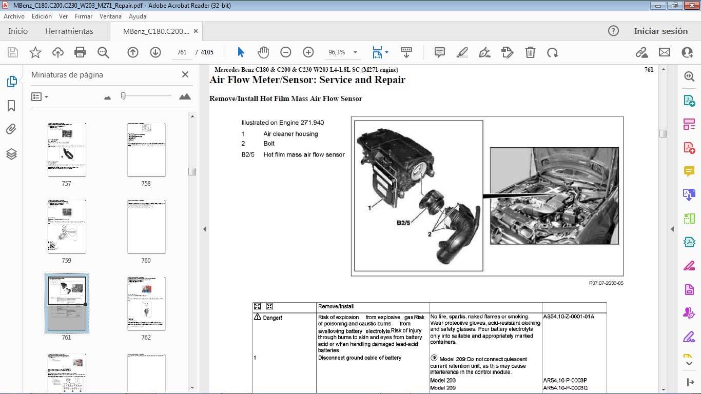 mercedes w203 repair manual