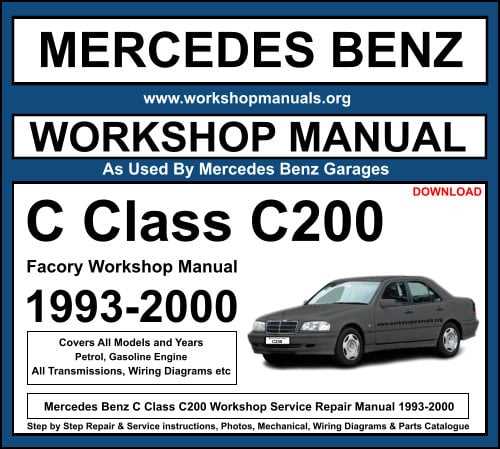 mercedes w205 repair manual