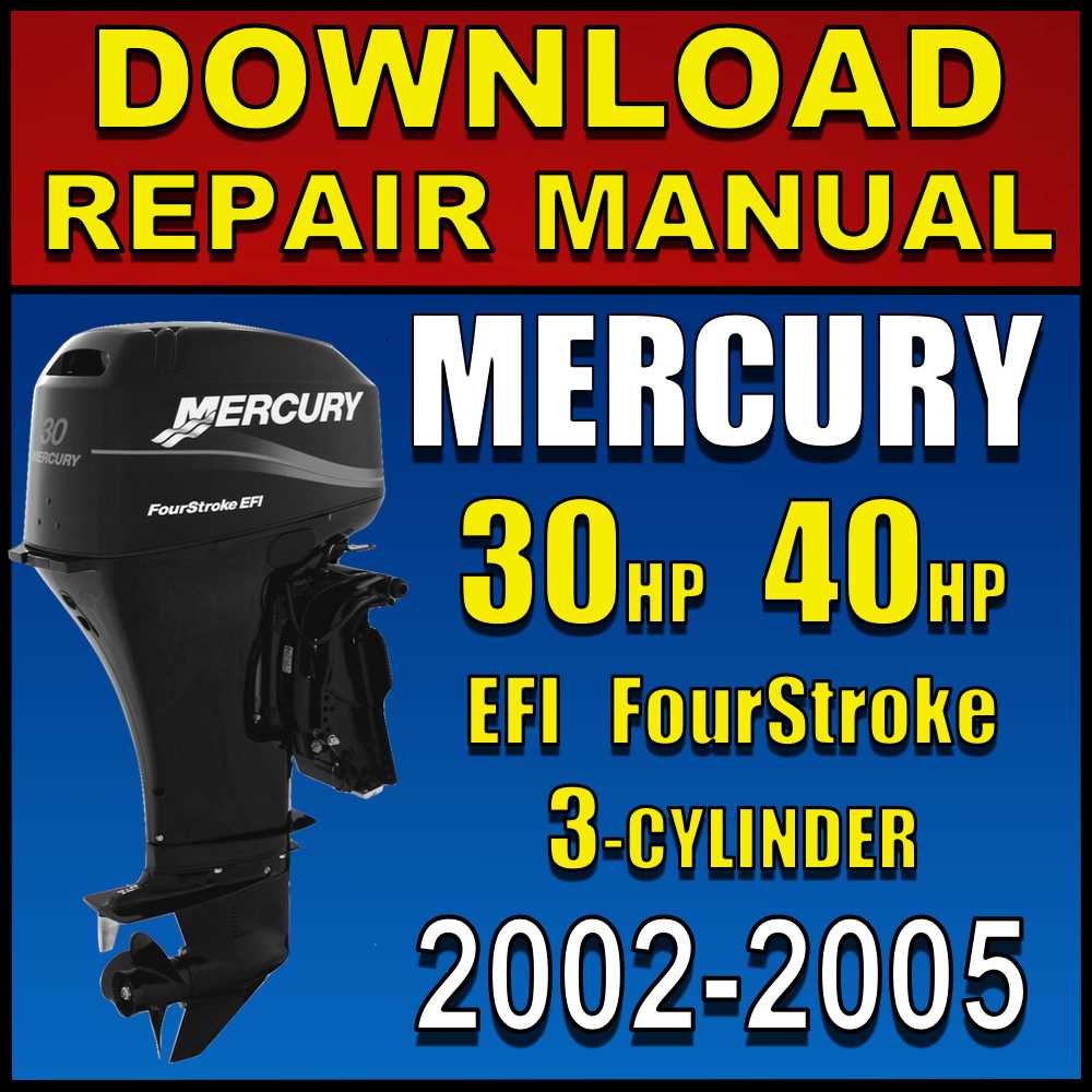 mercury 60 hp 4 stroke repair manual