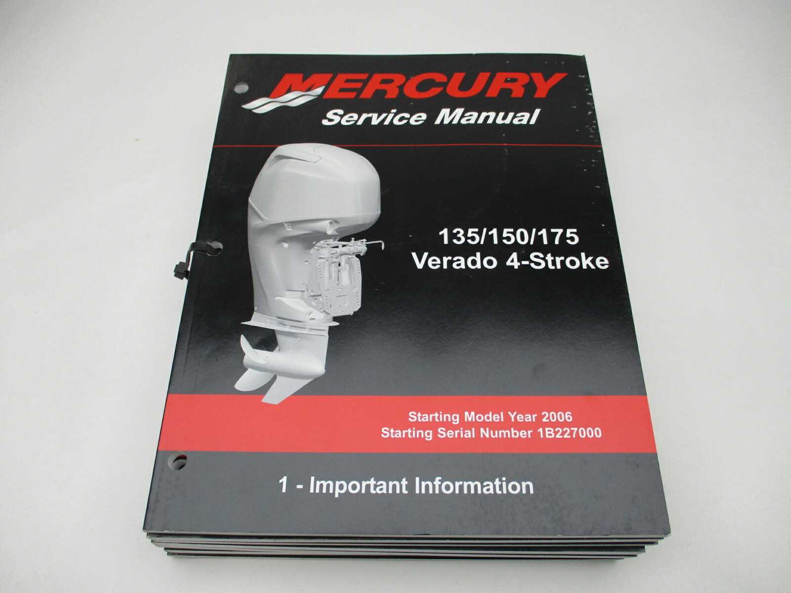 mercury 60 hp 4 stroke repair manual