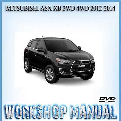 mitsubishi asx repair manual