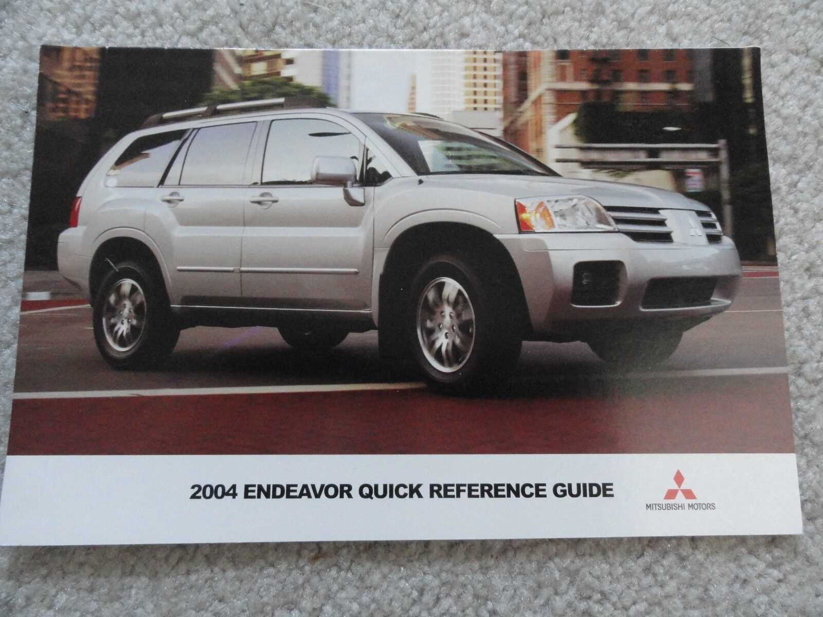 mitsubishi endeavor repair manual