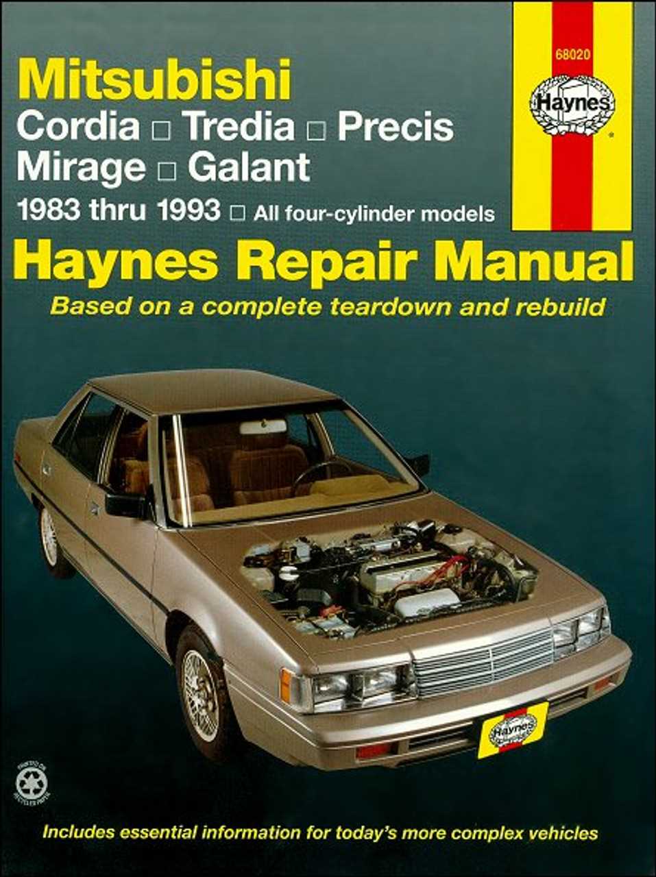 mitsubishi mirage 1997 repair manual