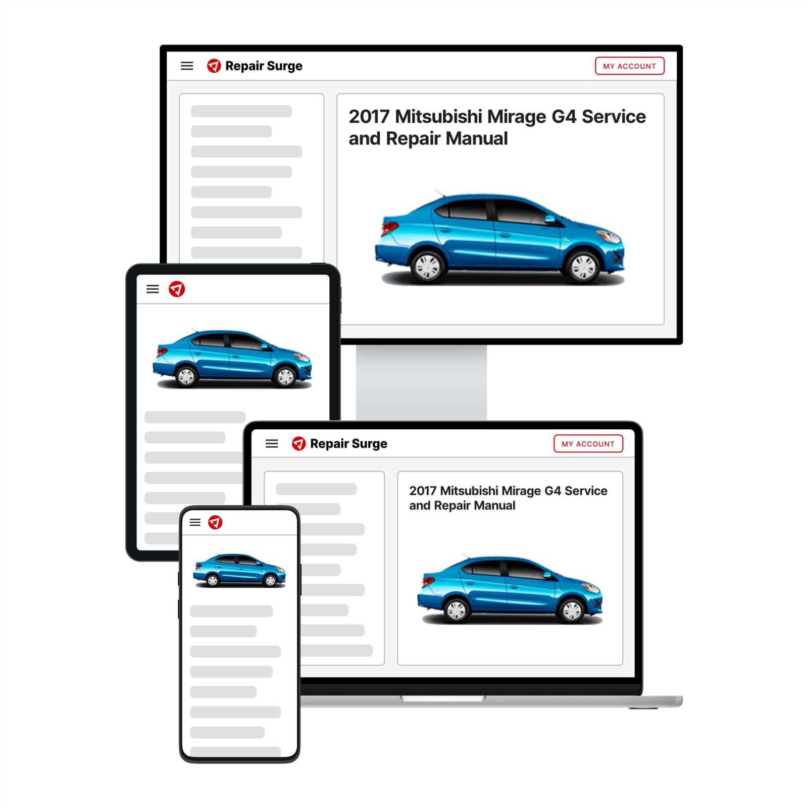 mitsubishi service repair manual