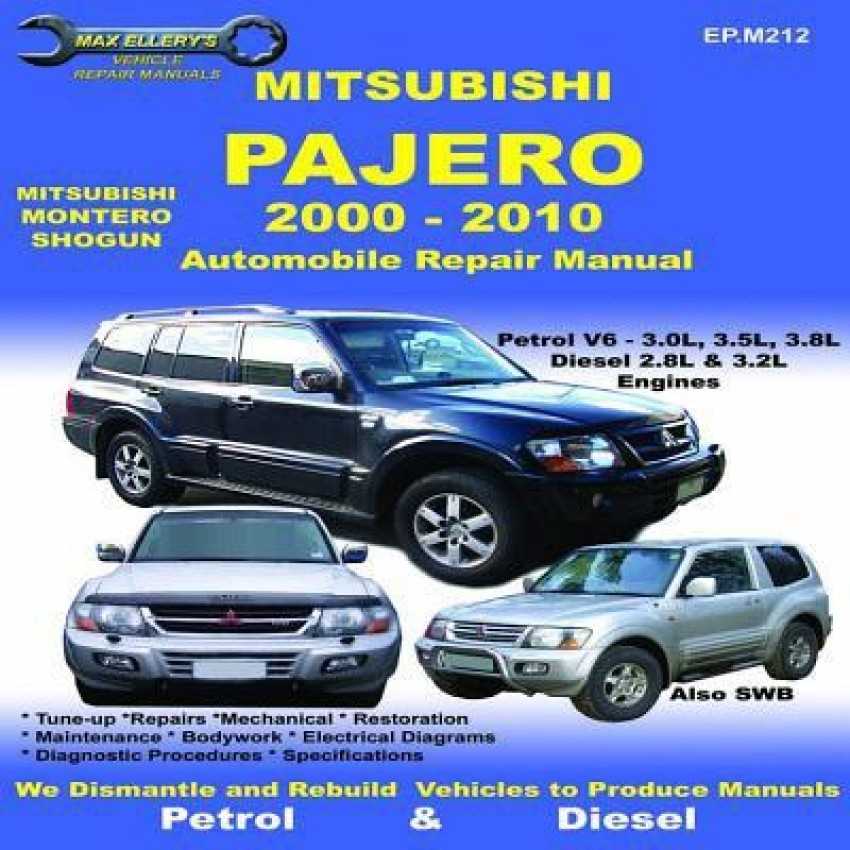 montero sport repair manual