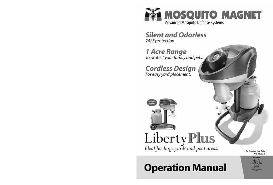 mosquito magnet repair manual