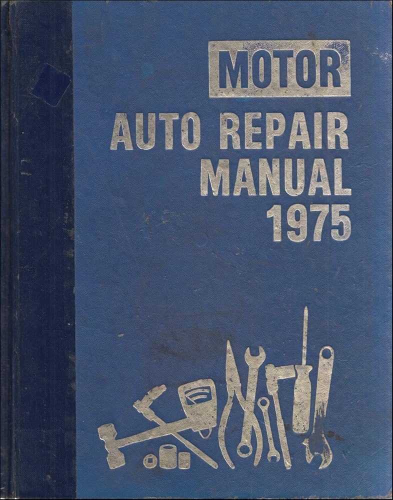 motor auto repair manual 1975