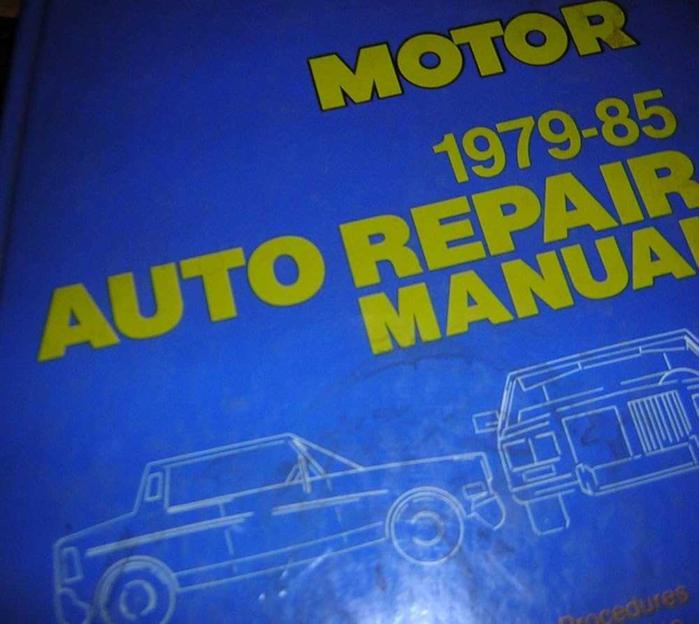 motor auto repair manual 1979