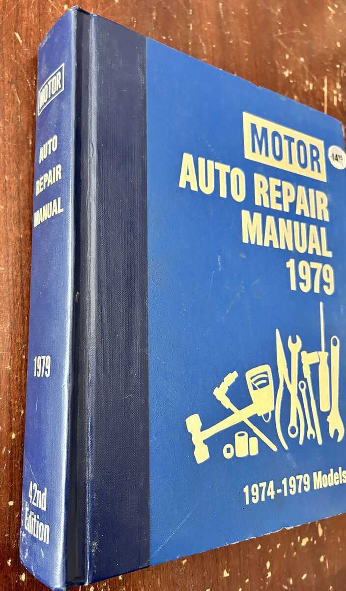 motor auto repair manual 1979