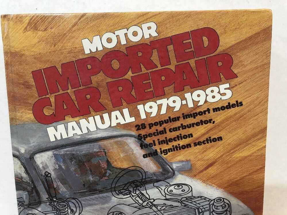 motor car repair manuals