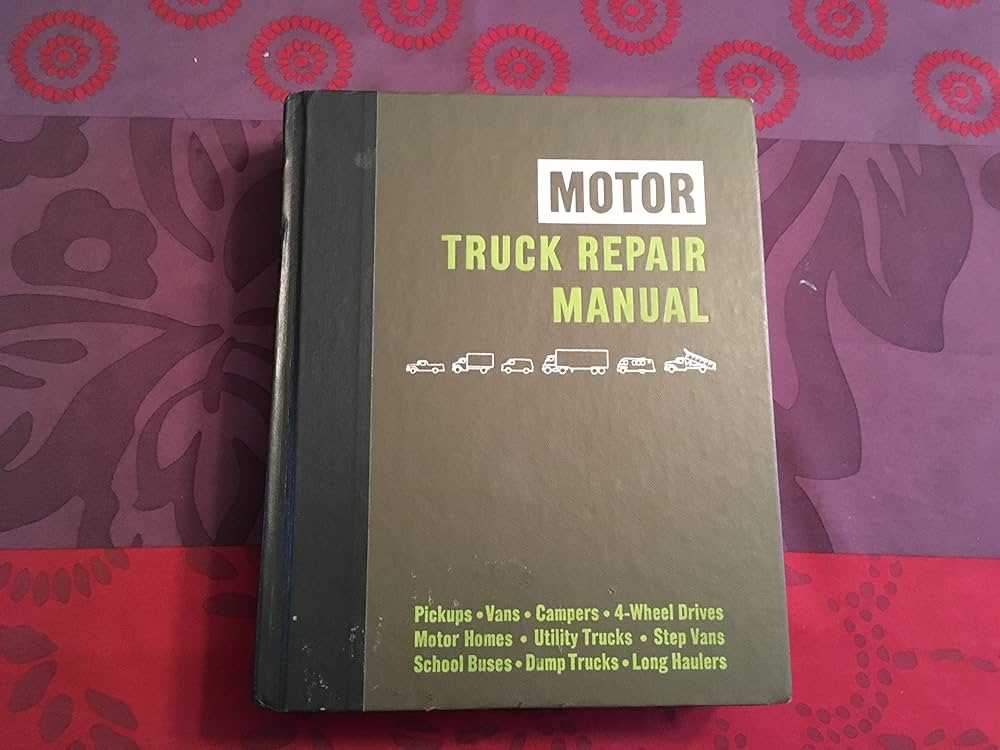 motor truck repair manual 34th edition