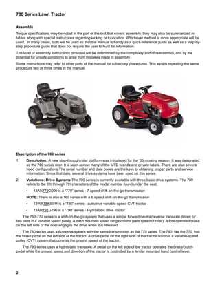 mtd riding mower repair manual