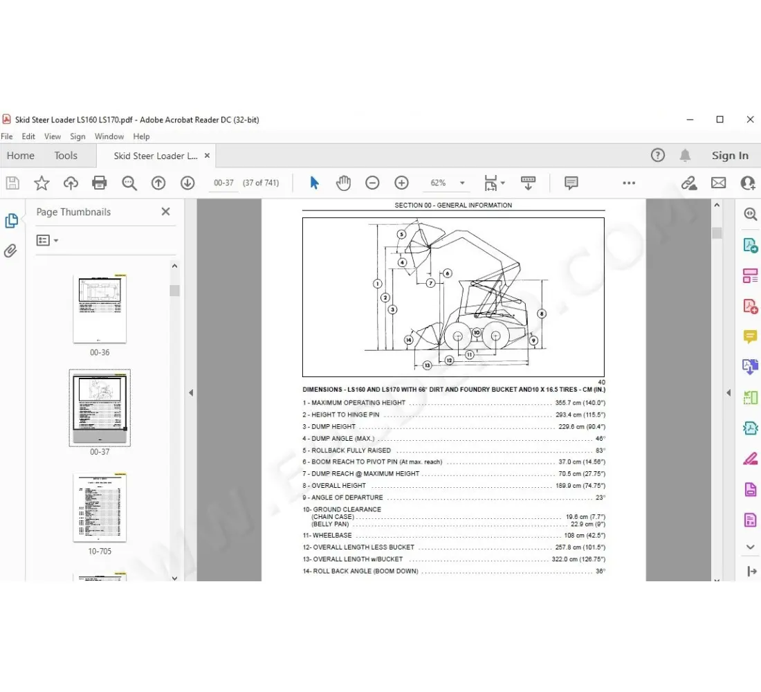 new holland ls170 repair manual