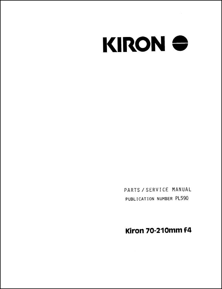 nikon f4 repair manual