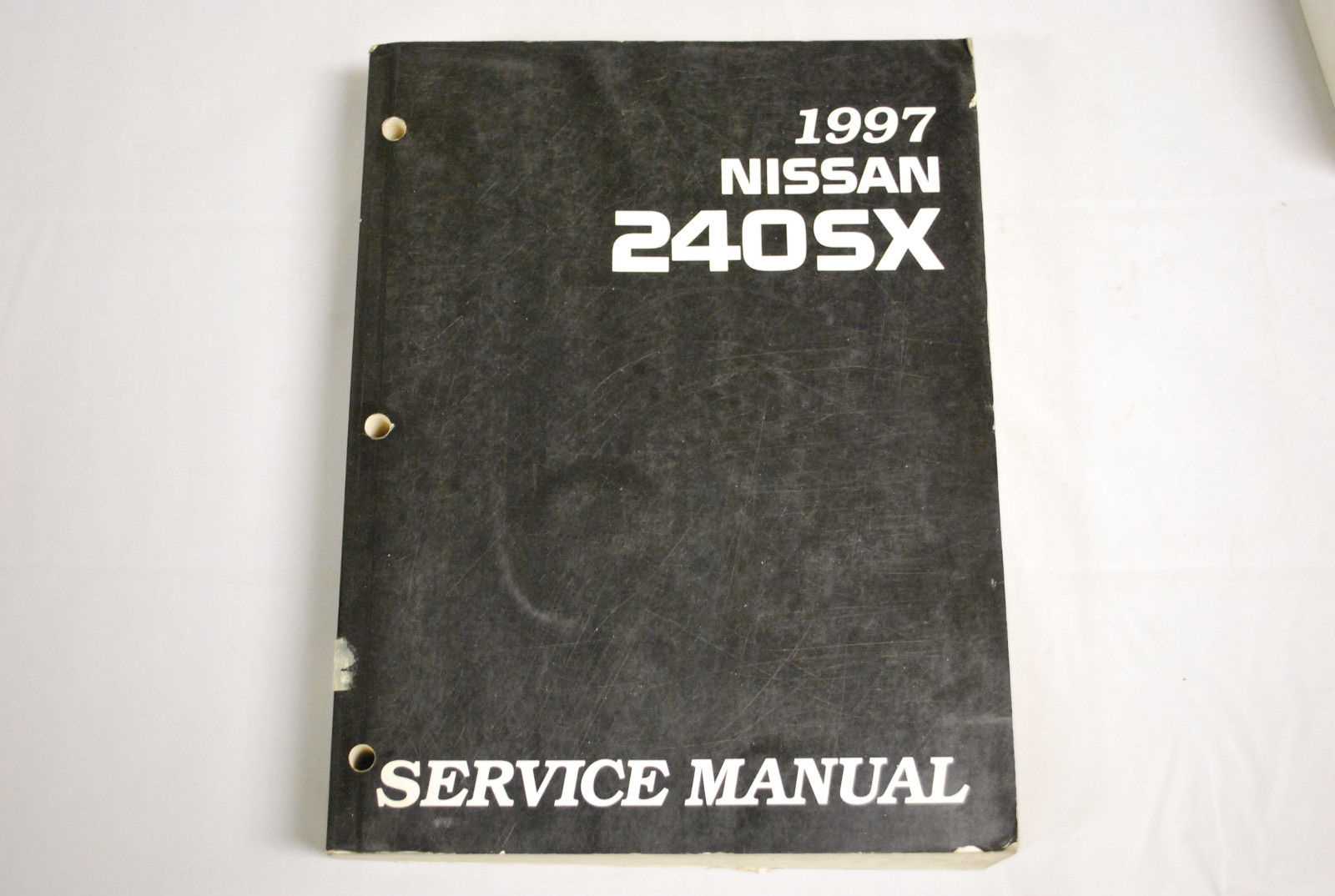 nissan 240sx repair manual