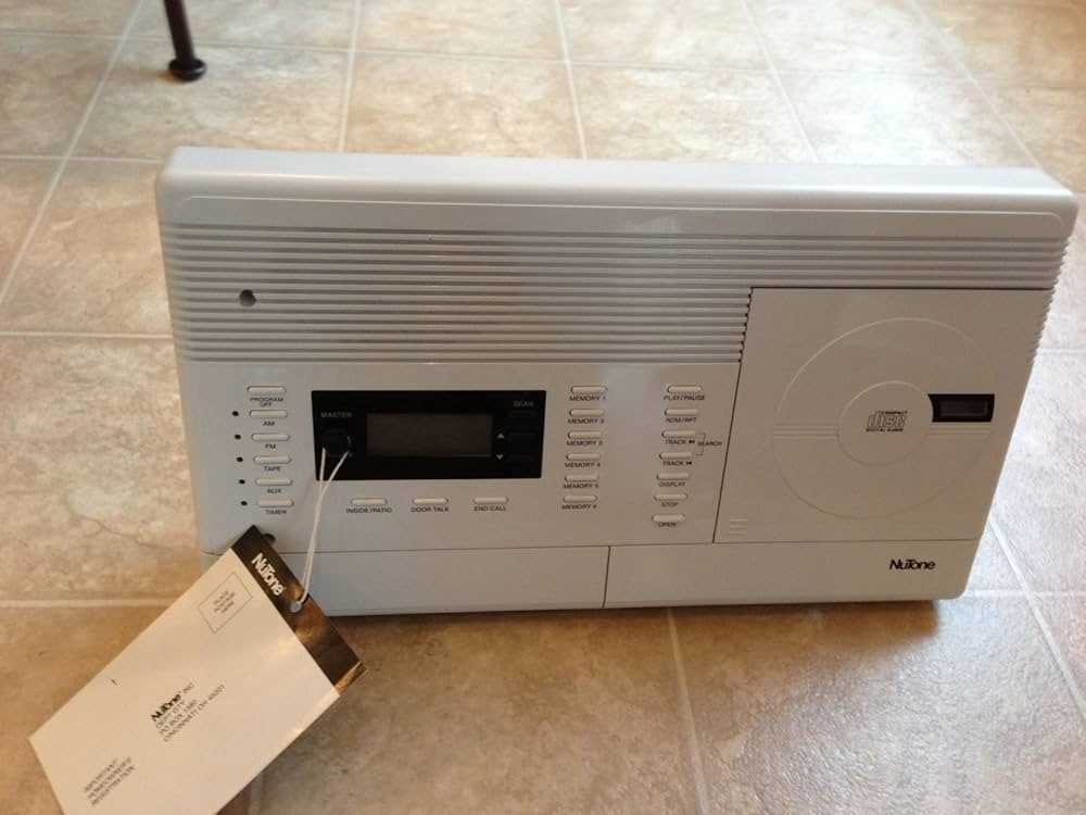 nutone intercom repair manual