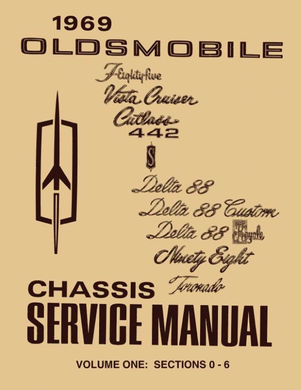 oldsmobile delta 88 repair manual