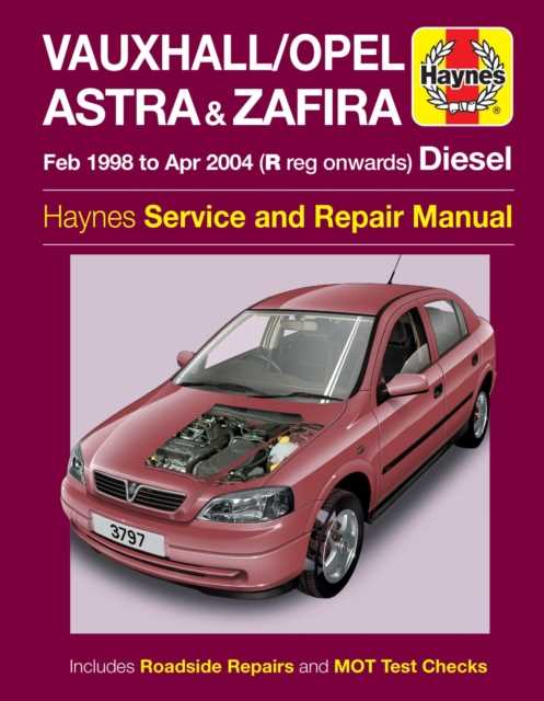 opel astra repair manual