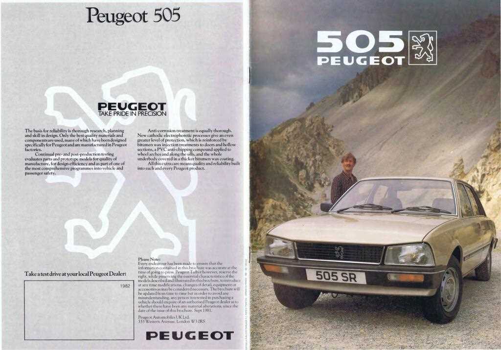 peugeot 505 repair manual