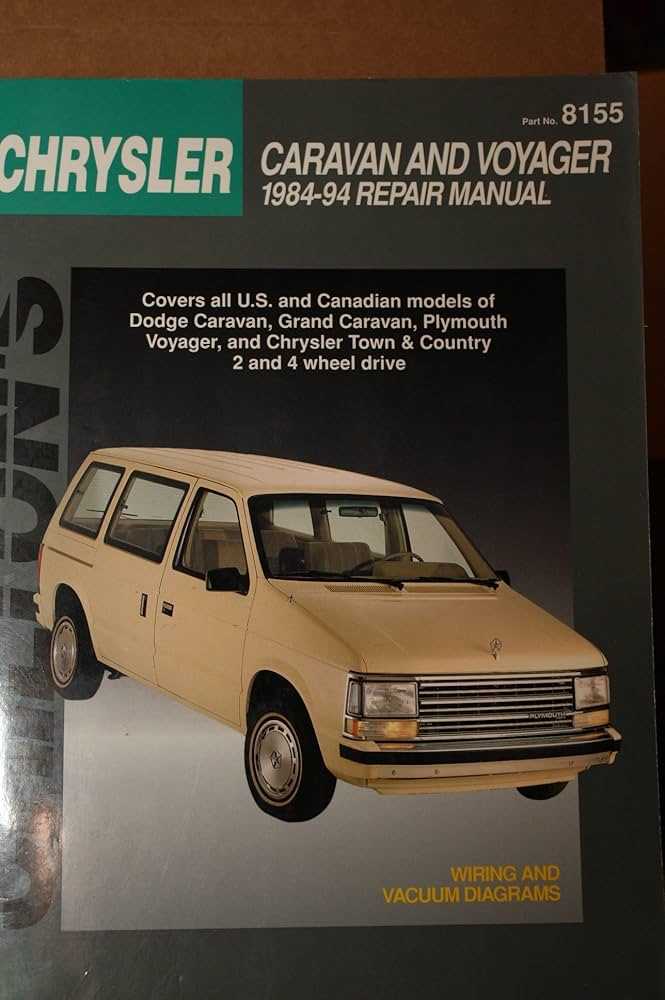 plymouth grand voyager repair manual