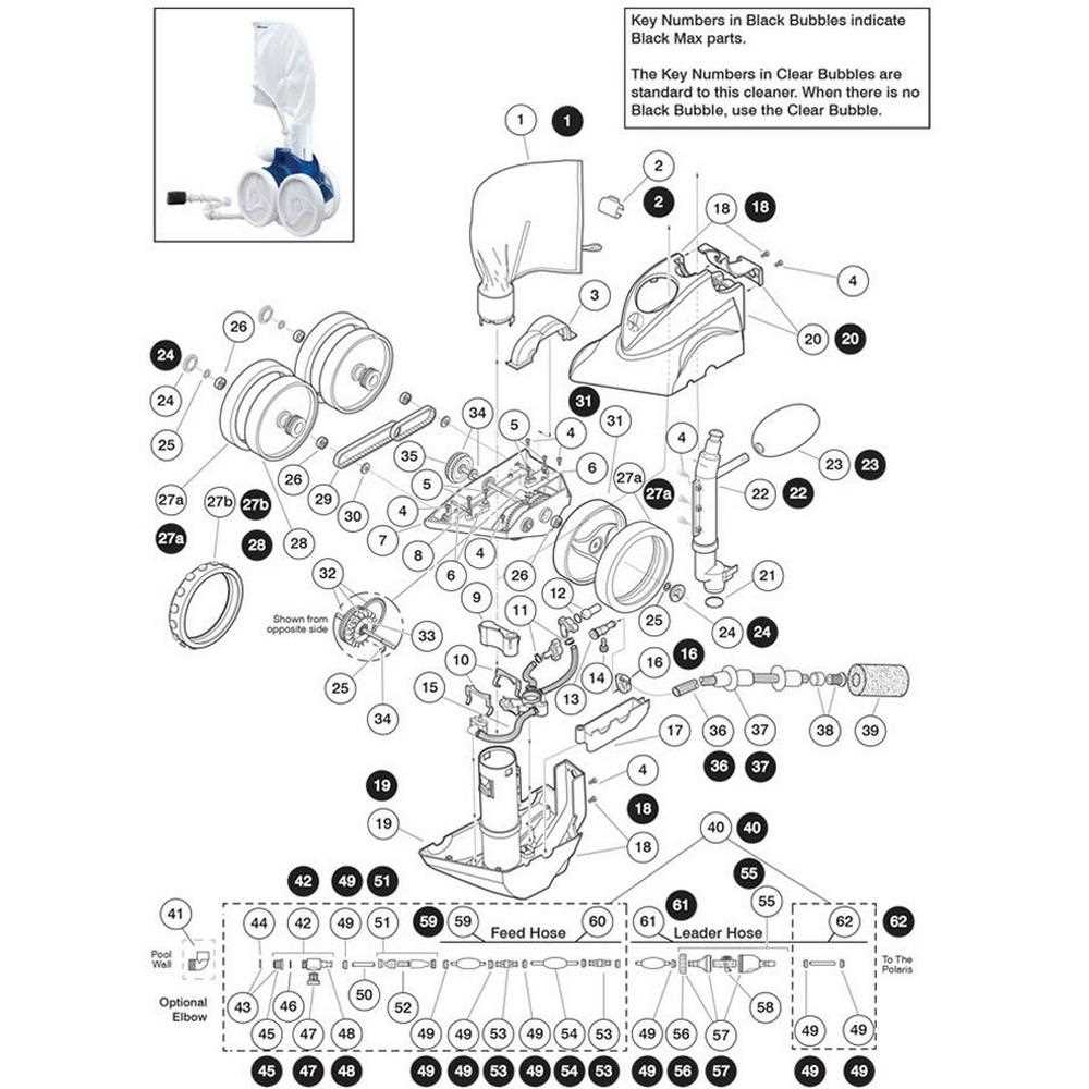 polaris pool cleaner repair manual