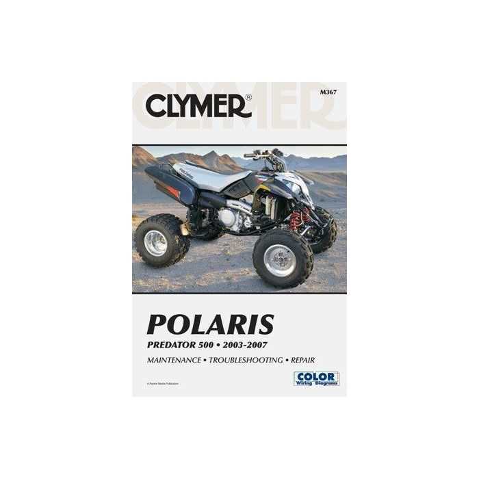 polaris predator 500 repair manual