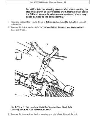 pontiac g6 repair manual