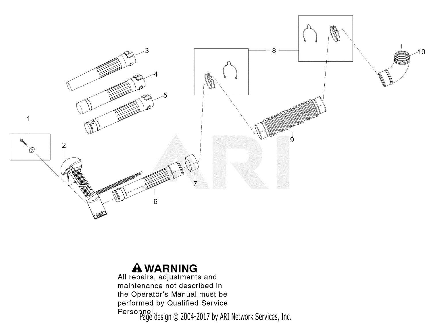 poulan pro blower repair manual