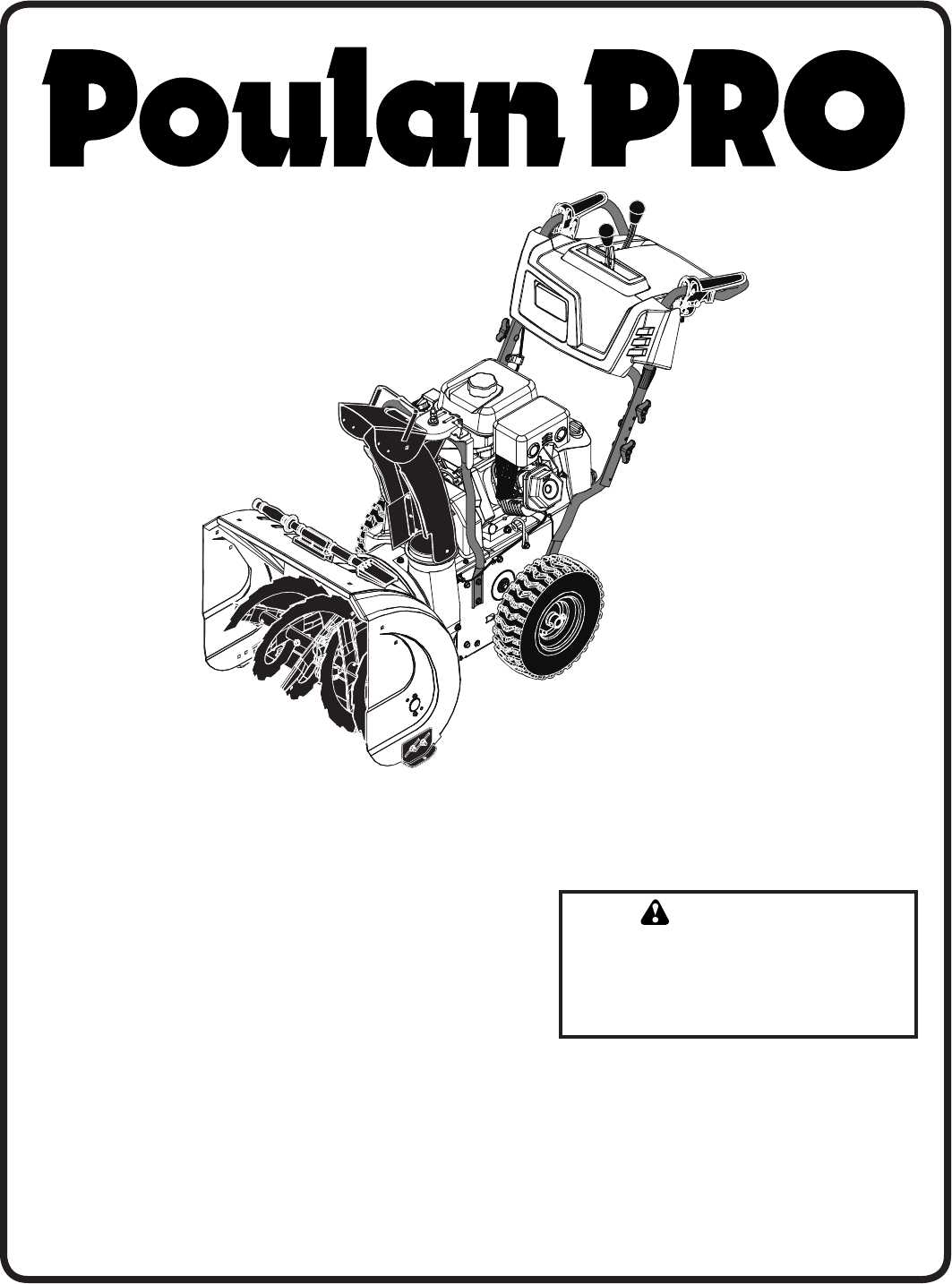 poulan pro blower repair manual