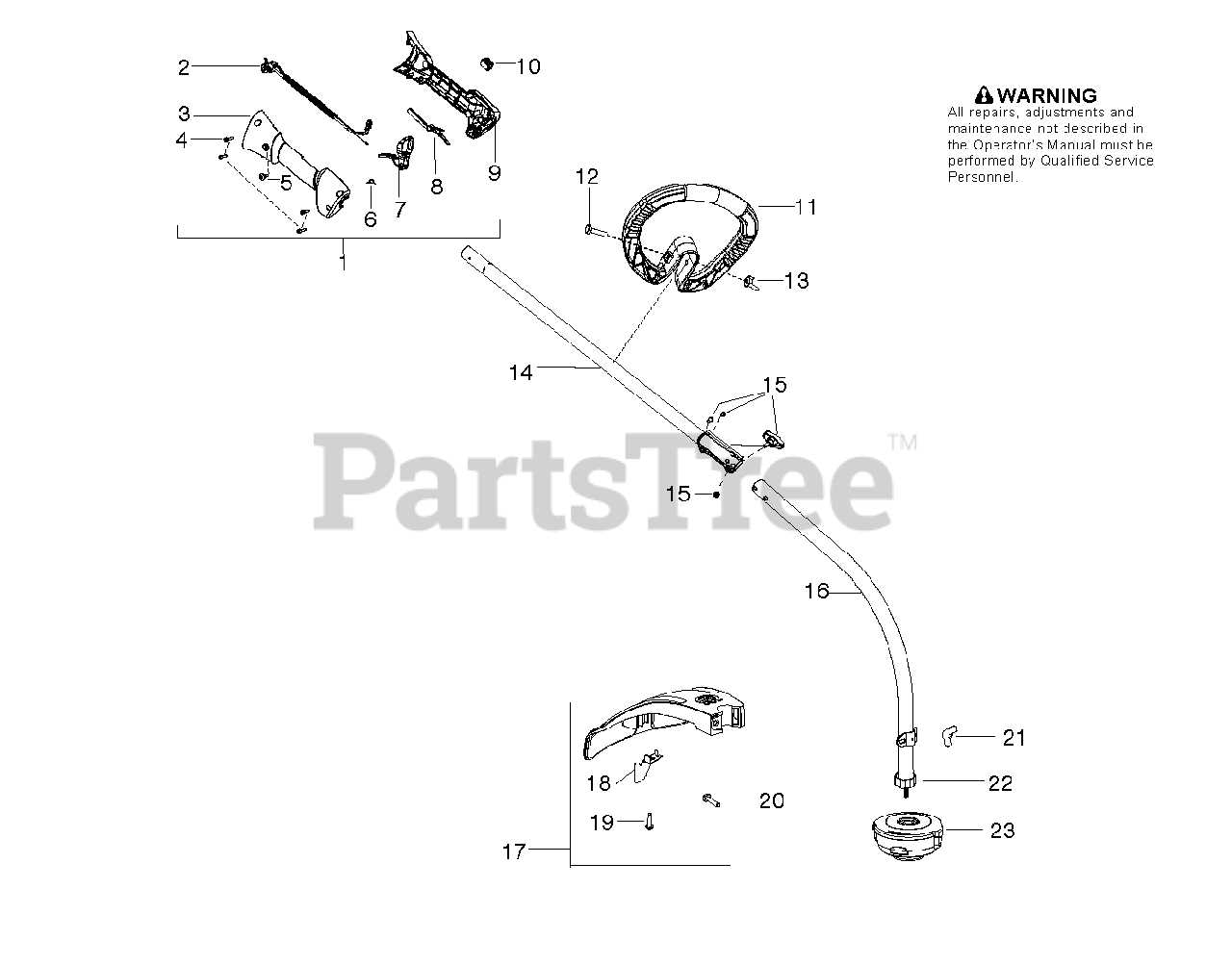 poulan weed eater repair manual