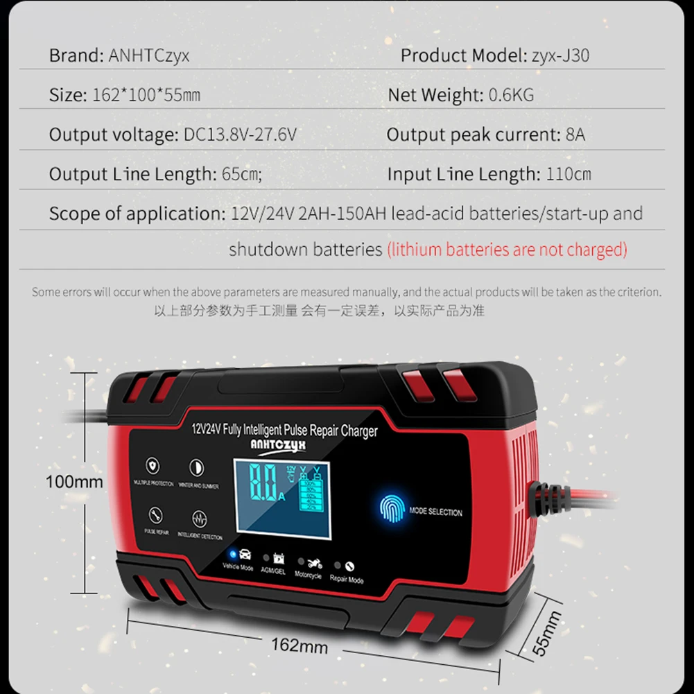 pulse repair battery charger manual