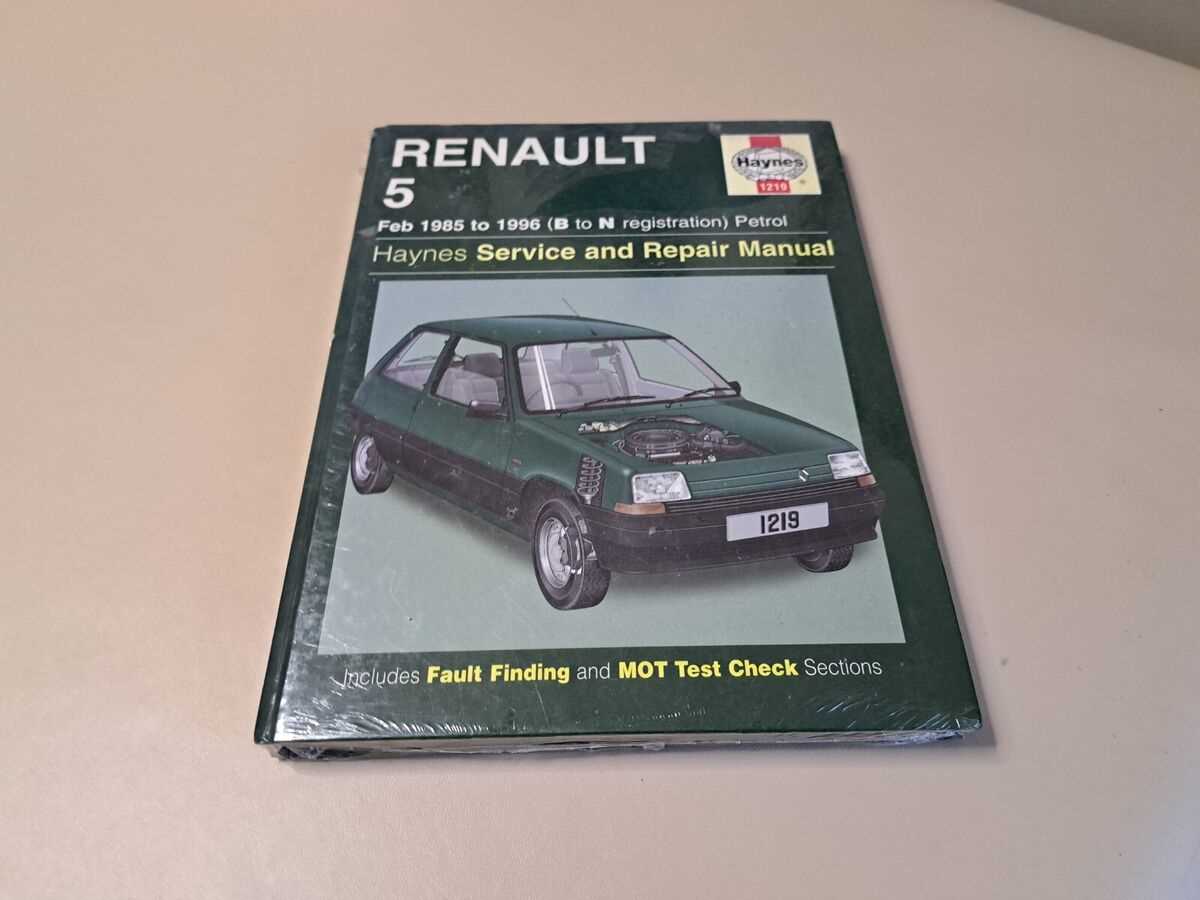 renault 5 repair manual