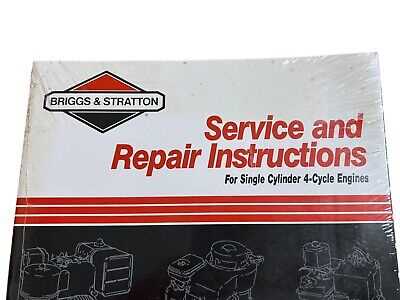 repair manual for briggs and stratton carburetor