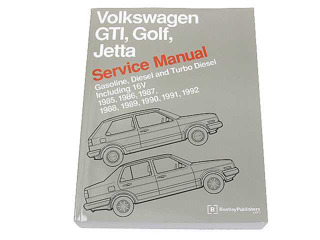 repair manual for vw jetta