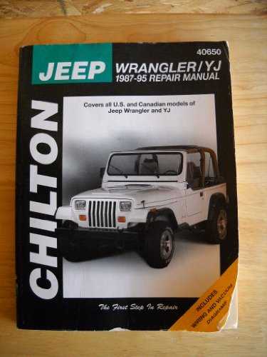 repair manual jeep wrangler