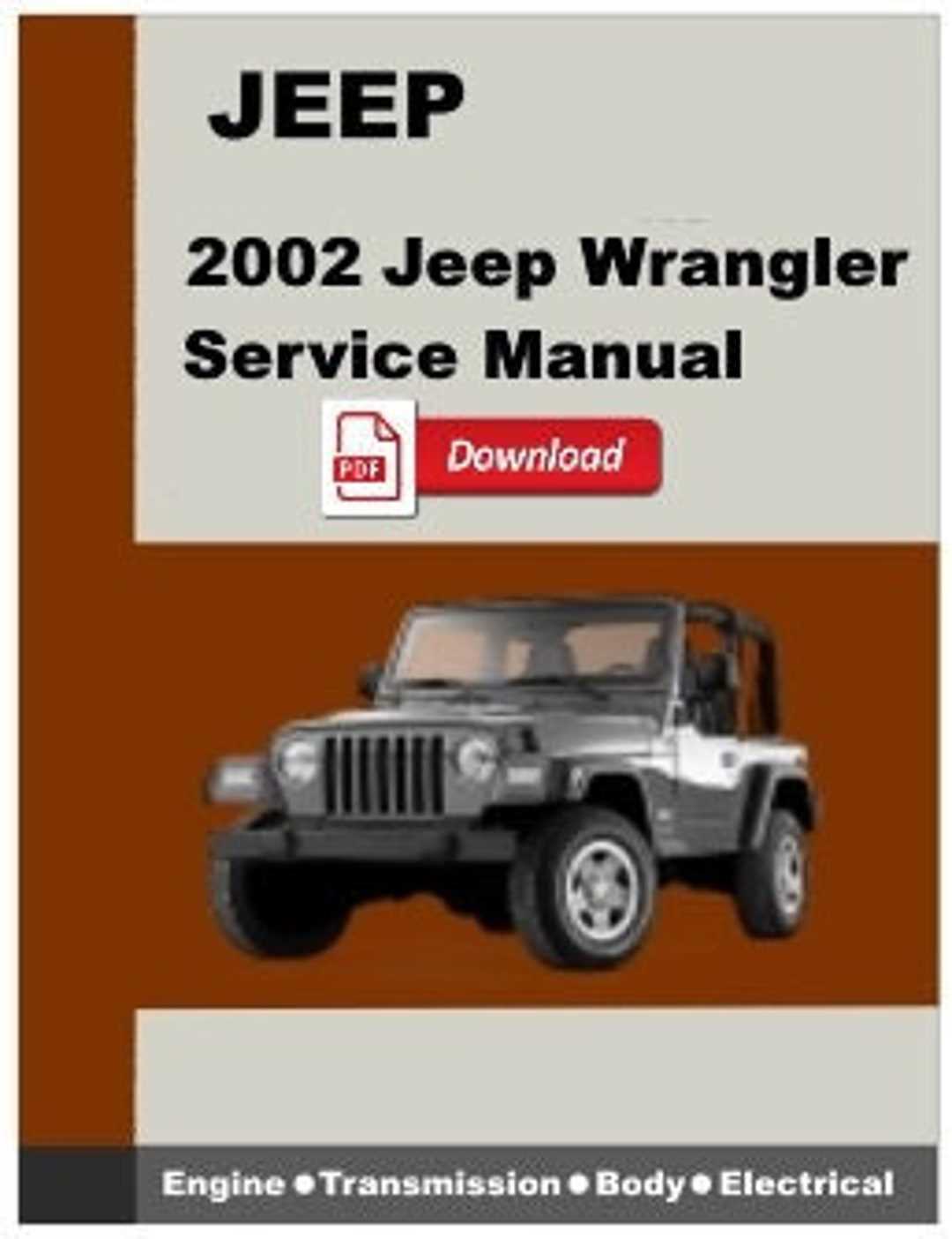 repair manual jeep wrangler