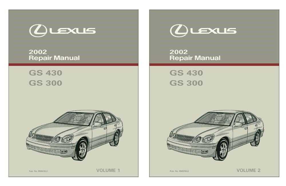 repair manual lexus gs300