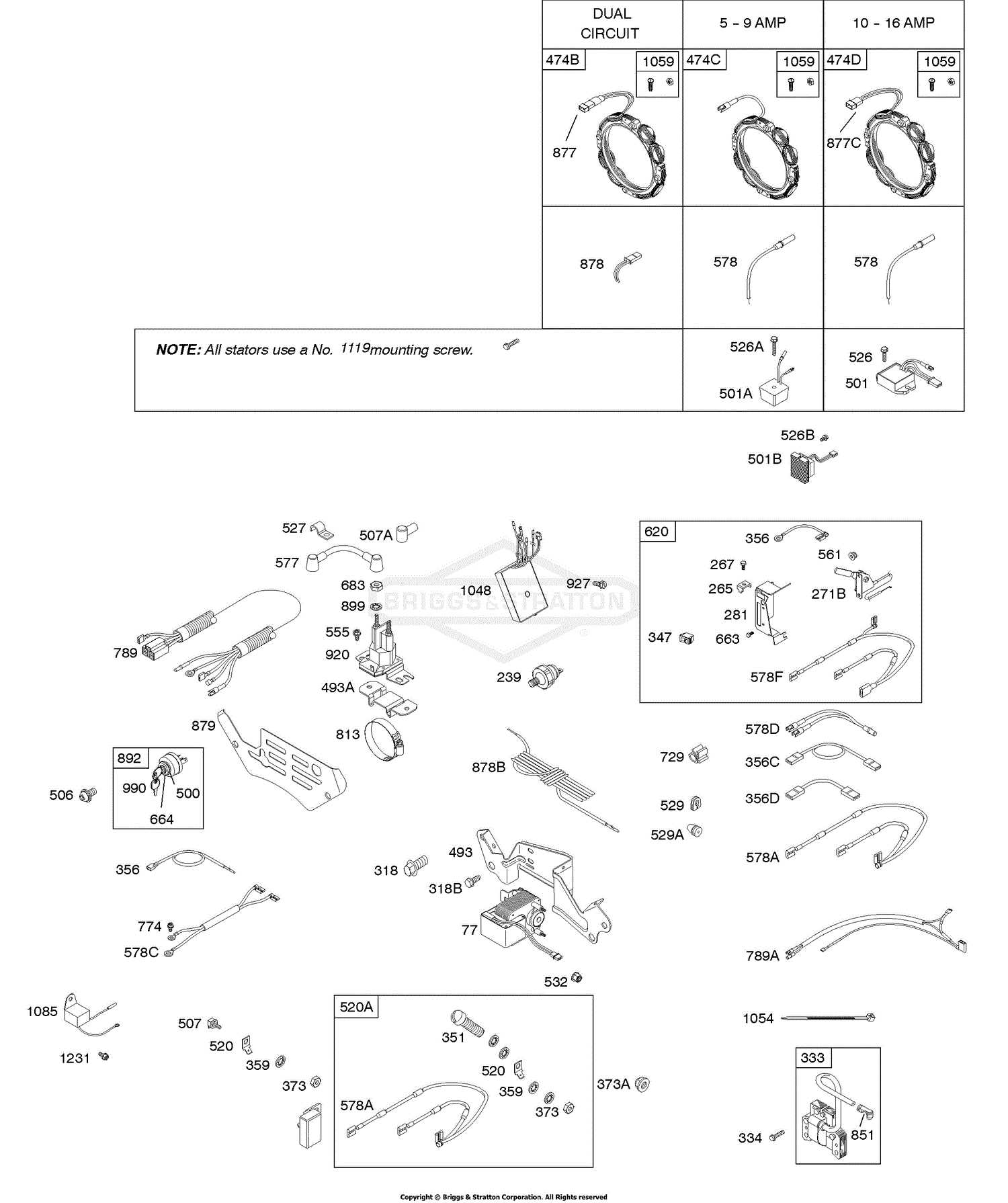 repair manual v twin briggs and stratton vanguard parts diagram